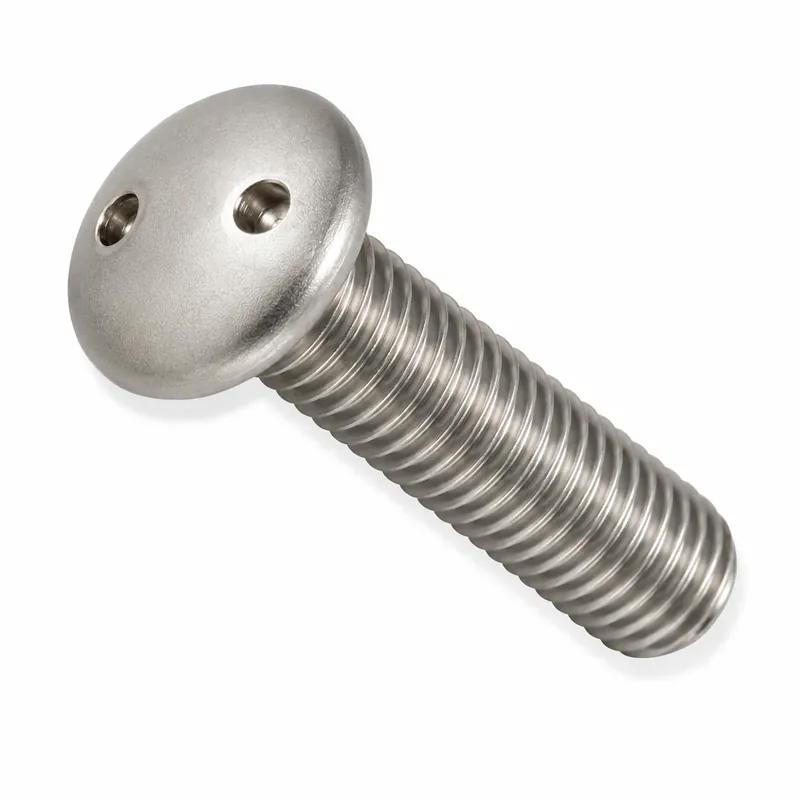 Price Drop 4-40 X 1" Tamper Resistant Machine Screws Pan Head Spanner Drive 18/8 Stainless Steel (100 / Pkg.)