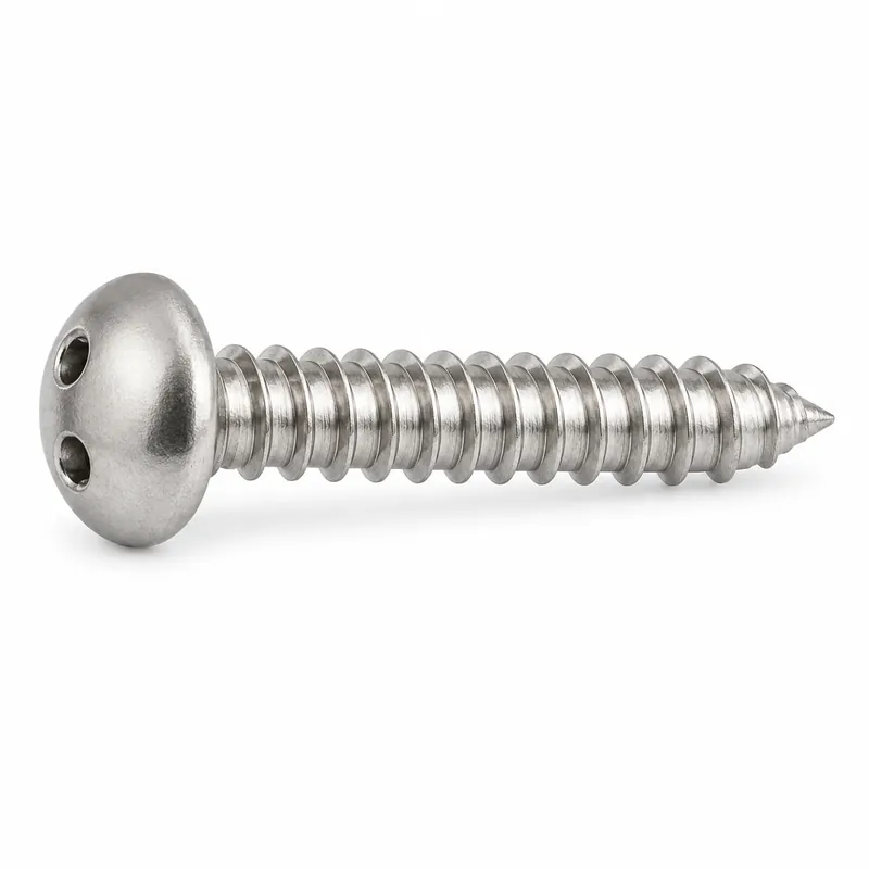 Express Delivery 8 X 3/4" Tamper Resistant Sheet Metal Screws Truss Head Spanner Drive 18/8 Stainless Steel (100 / Pkg.)