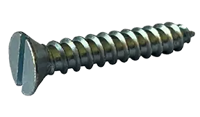 14 X 1-3/4" Type A Sheet Metal Screws Flat Head Slotted Drive 18/8 Stainless Steel (100 / Pkg.) Save Now