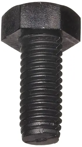 Fast Shipping 5/16-18 X 1-1/4" Hex Head Cap Screws Nylon Black Partially Threaded (100 / Pkg.)