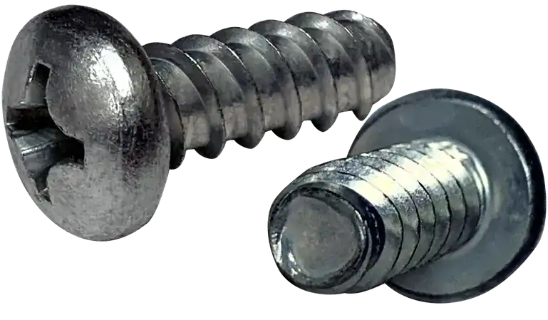 [10000 BULK] Thread Rolling Screws Phillips Pan Head Steel Zinc & Waxed Tri-Lobe 48-2 4-20 X 5/8 Plastite Screws Alternative Same Day Shipping