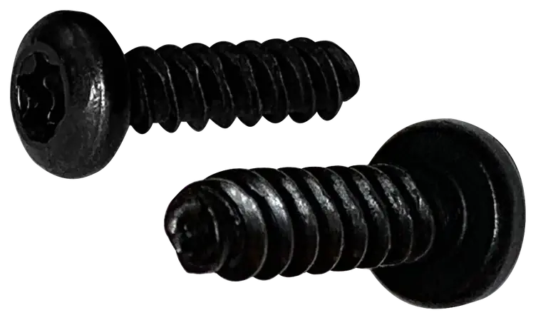 [10000 BULK] Thread Rolling Screws Torx Pan Head Steel Black Zinc & Waxed Tri-Lobe 48-2 4-20 X 3/8 Plastite Screws Alternative Bargain