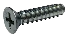 [10000 BULK] Thread Rolling Screws Phillips Flat Head Steel Zinc & Waxed Tri-Lobe 48-2 6-19 X 3/8 Plastite Screws Alternative Clearance