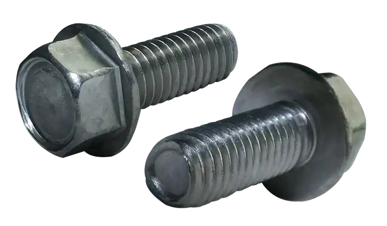 6-32 X 3/8" Unslotted Indented Hex Washer Head Thread Rolling Screws 410 Stainless Steel (10000 / Pkg.) Authentic