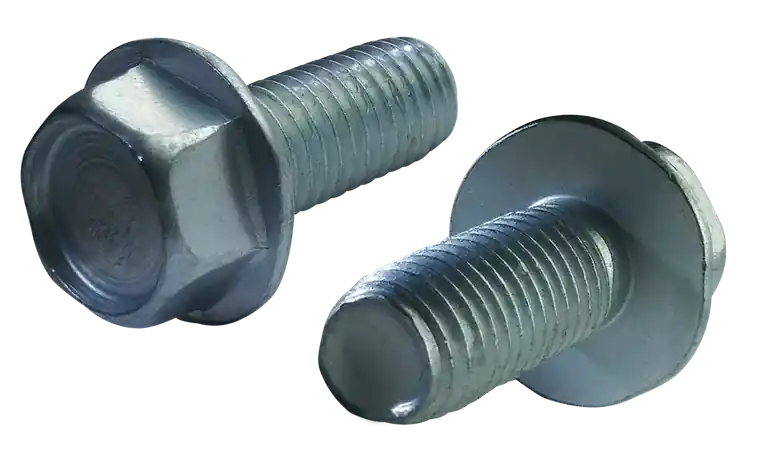 [10000 BULK] Thread Rolling Screws Unslotted Indented Hex Washer Head Steel Zinc & Waxed Tri-Lobe 8-32 X 3/8 Taptite Screws Alternative Buy Online