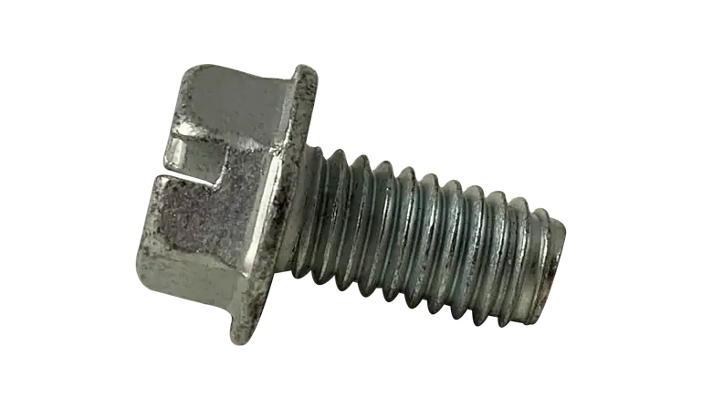 8-32 X 7/8" Slotted Indented Hex Washer Head Thread Rolling Screws Steel Zinc & Waxed (7000 / Pkg.) Trusted Brand