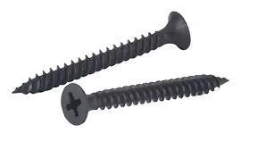 Special Discount 7 X 2-1/2" Fine Thread Drywall Screws Bugle Head Phillips Drive Steel Black Phosphate (2500 / Pkg.)