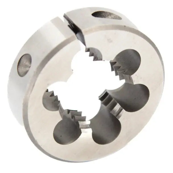 Super Sale 1-1/2"-11-1/2" NPT HSS Round Adjustable Pipe Die 3" OD Uncoated (Bright) DWTH3-112NPT