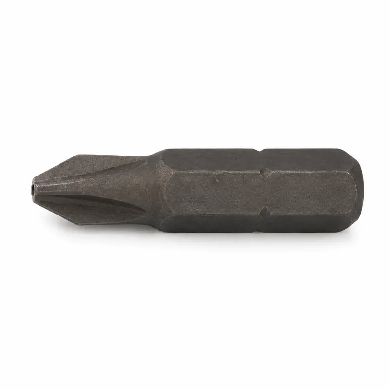 Clearance 1/4" Hex 3 Size Pin-In Phillips Security Bits (25 / Pkg.)