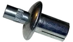 Limited Offer 3/8" X 9/32" Universal Head Metal to Metal Drive Pin Rivets Steel/Steel (1000 / Pkg.)