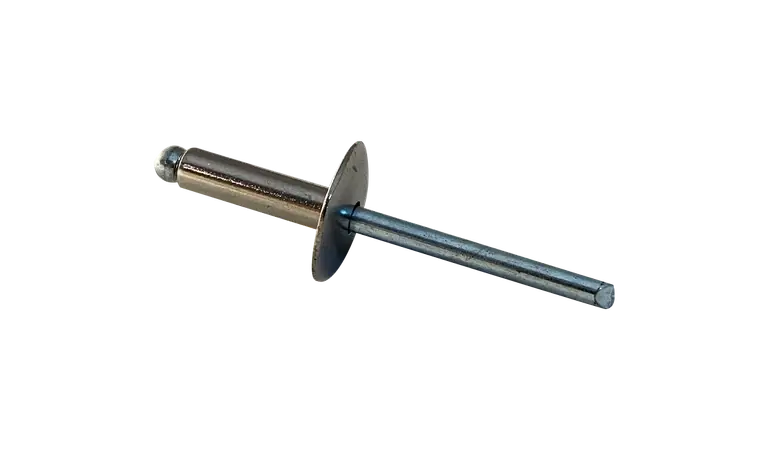 [6000 BULK] Blind Rivets Large Flange Dome Head Stainless Steel/Steel 1/8 Diameter .25-.31 Grip Best Seller