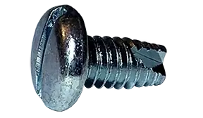 4-40 X 1/2" Type 23 Thread Cutting Screws Pan Head Slotted Drive Steel Zinc & Bake (10000 / Pkg.) In Demand