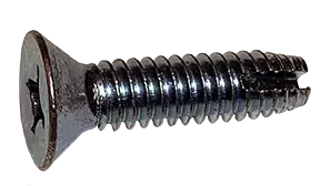 1/4-20 X 3/4" Type 1 Thread Cutting Screws Flat Head Phillips Drive Steel Zinc & Bake (4000 / Pkg.) In Demand
