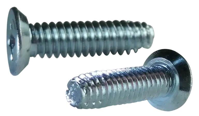 Time-Limited 10-32 X 3/8" Type F Thread Cutting Screws Flat Undercut Head Phillips Drive Steel Zinc & Bake (10000 / Pkg.)