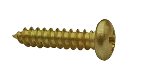 4 X 1/2" Type AB Self Tapping Sheet Metal Screws Pan Head Phillips Drive Steel Zinc Yellow (10000/Pkg.) One Day Deal