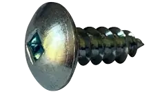 14 X 1/2" Type AB Self Tapping Sheet Metal Screws Pan Head Square Drive Steel Zinc & Bake (4000/Pkg.) Professional Grade