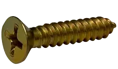 8 X 1/2" Type AB Self Tapping Sheet Metal Screws Flat Head Phillips Drive Steel Zinc Yellow (10000/Pkg.) Deal