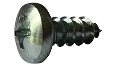 Buy Today 6 X 1-1/2" Type B Self Tapping Sheet Metal Screws Pan Head Phillips Drive Steel Zinc & Bake (4500/Pkg.)