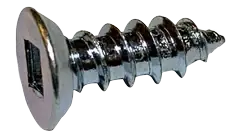 8 X 1/2" Type A Self Tapping Sheet Metal Screws Flat Undercut Head Square Drive Steel Zinc & Bake (10000/Pkg.) Price Cut