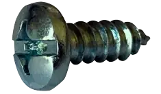 6 X 1" Type A Self Tapping Sheet Metal Screws Pan Head Combination Drive Steel Zinc & Bake (9000/Pkg.) Must Have