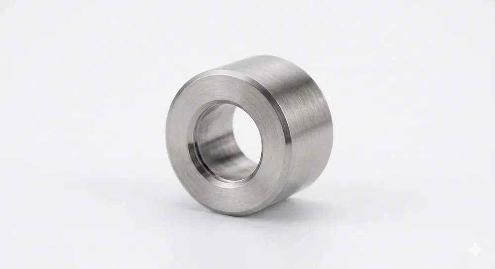 1" OD X 7/8" Spacers 5/8" Hole Aluminum Plain (250/Pkg.) While Supplies Last
