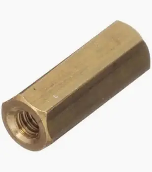 3/16" AF X 4-40 X 1/2" Hex Female-Female Standoffs Gold Iridite Aluminum (250 / Pkg.) Factory Price