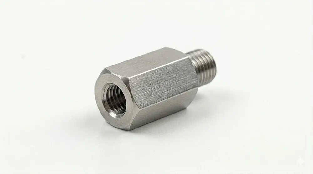 Hot Picks 3/16" Hex X 1/8" Swage Standoffs 4-40 Thread 1/16" Panel Alodine Aluminum (250 / Pkg.)