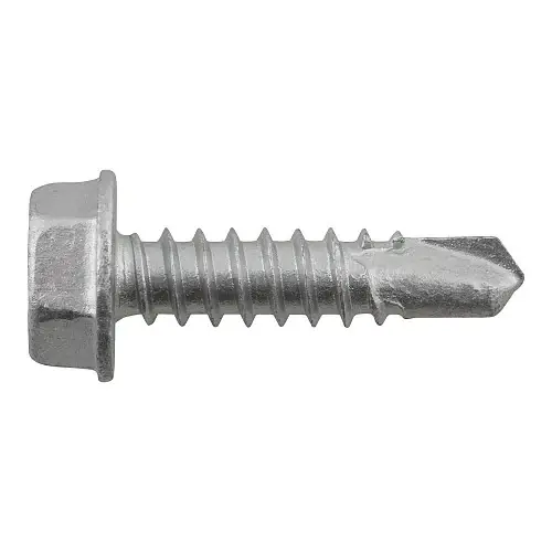 1/4"-20 X 2" DeWalt Bi-Flex Self-Drilling Screws Hex Washer Head Point Type 5 Carbon Steel DFSEAJ615 (1500/Pkg.) Crafted