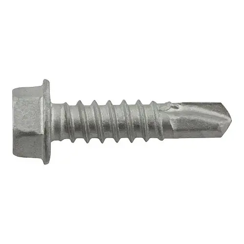 12-14 X 1-1/2" DeWalt Dril-Flex Self-Drilling Screws Hex Washer Head Point Type 3 Carbon Steel DFSEAF681 (2500/Pkg.) Seasonal Sale