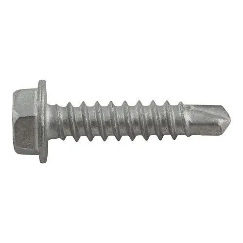 Weekend Sale 1/4"-14 X 1-1/4" DeWalt Self-Drilling Screws Hex Washer Head Point Type 3 Carbon Steel DFSEDB955 (50/Pkg.)