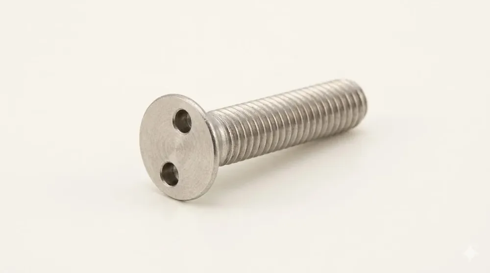 Mega Sale 5/16-18 X 1-3/4" Tamper Resistant Machine Screws Flat Head Spanner Drive 18/8 Stainless Steel (100 / Pkg.)