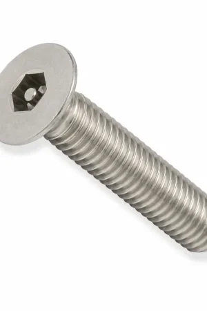 10-24 X 3/4" Tamper Resistant Machine Screws Flat Head Pin-In Hex Socket Drive 18/8 Stainless Steel (100 / Pkg.) Cheap