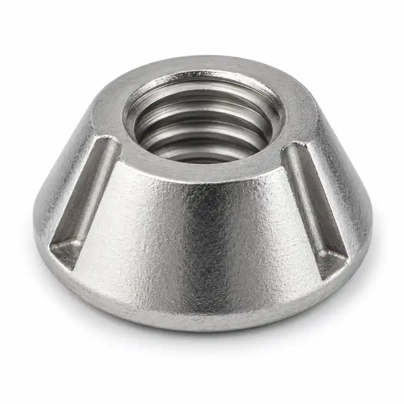 5/16-18 Tamper Resistant Tri-Groove Nuts 316 Stainless Steel (100 / Pkg.) Secure Checkout