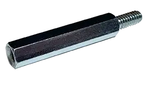 Affordable 3/16" AF X 4-40 X 3/4" Hex Male-Female Standoffs Steel Zinc Plated (250 / Pkg.)