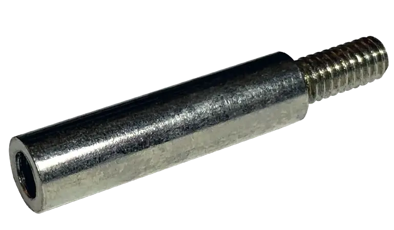 1/4" OD X 6-32 X 1" Round Male-Female Standoffs Brass (500 / Pkg.) Time-Limited