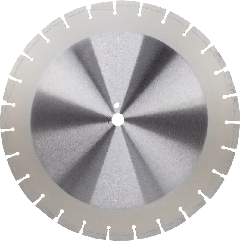 Affordable Diamond Vantage 1416EWAX2 14" x 0.165" x 1" Walk Behind Saw Diamond Blade for Asphalt X2000 PRO - ASPHALT