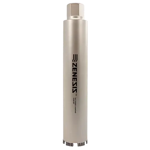 Diamond Vantage 06513JXDHZX4-2 6.5" x .134 1 1/4-7 Core Bit for Masonry/Brick/Concrete/Concrete Block Zensis X-Wing Certified