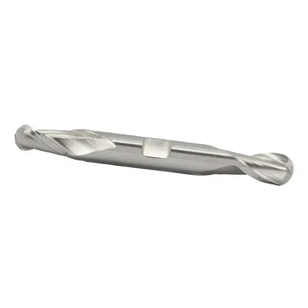 Premium 7/8" X 1-7/8" 2 Flute Double End Ball End End Mill HSS 7/8" Shank DWC7/82FDEBALL