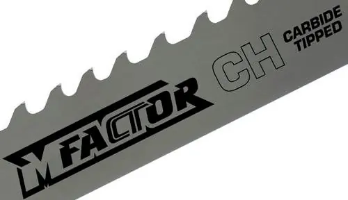 1-1/4" X .042" 3/4 TPI M-Factor CH Carbide Tipped Band Saw Blade (125 ft / Coil) MK Morse ZCTHCH34 Premium