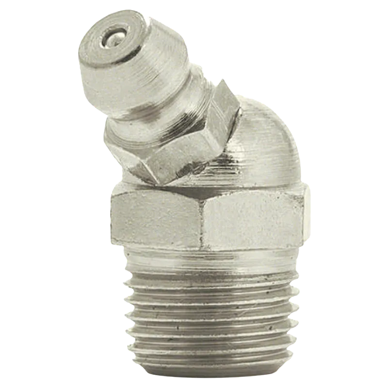 1/8-27 PTF 30 Degree Short SAE Special Grease Fitting Steel Zinc Yellow (125 / Bag) Today Only