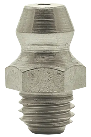 1/4-28 SAE-LT Grease Fitting Steel Zinc Yellow (500 / Bag) Premium
