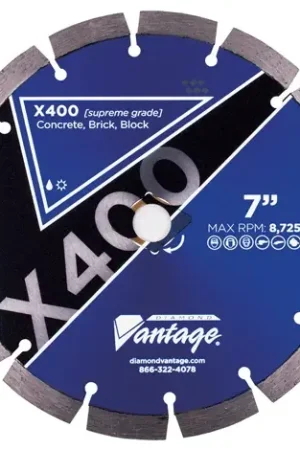 Special Offer Diamond Vantage 1009CDUX4-2 10" x 0.095" Diamond Blade for Concrete/Masonry X400