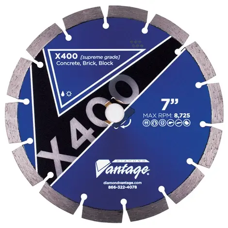 Special Offer Diamond Vantage 1009CDUX4-2 10" x 0.095" Diamond Blade for Concrete/Masonry X400