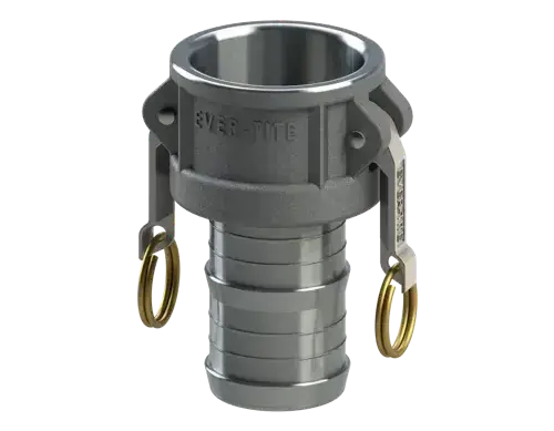 4" Type C Cam & Groove Coupler x Hose Shank Ever-Tite Aluminum Discount
