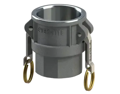 Holiday Sale 1-1/4" Type D Cam & Groove Coupler x Female NPT Ever-Tite Aluminum
