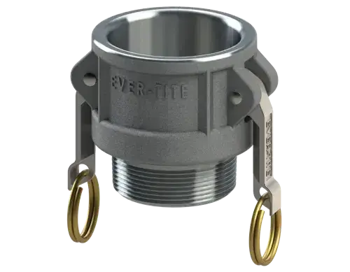 2-1/2" Type B Cam & Groove Coupler x Male NPT Ever-Tite Aluminum While Supplies Last