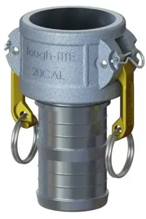 2" Type C Cam & Groove Coupler x Hose Shank Tough-Tite Aluminum Discount