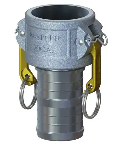 2" Type C Cam & Groove Coupler x Hose Shank Tough-Tite Aluminum Discount