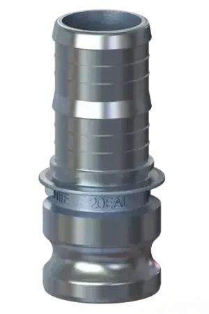 2" Type E Cam & Groove Adapter x Hose Shank Tough-Tite Aluminum Limited Time