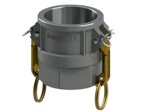 5" Type D Cam & Groove Coupler x Female NPT Tough-Tite Aluminum Low Price